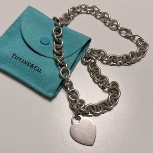 Tiffany & Co chunky chain necklace
